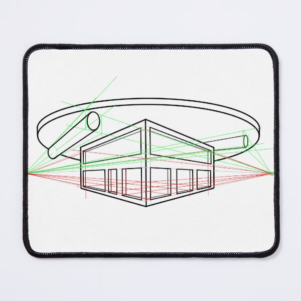 Item preview, Copy of The Submarine House (Dubai) abstract 2 designed and sold by Square Root of Squid.