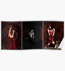 Facade Triptych Poster