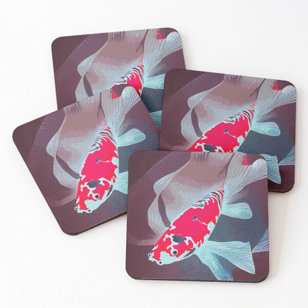 Item preview, Fancy Koi Fish Abstract designed and sold by Nonshape.
