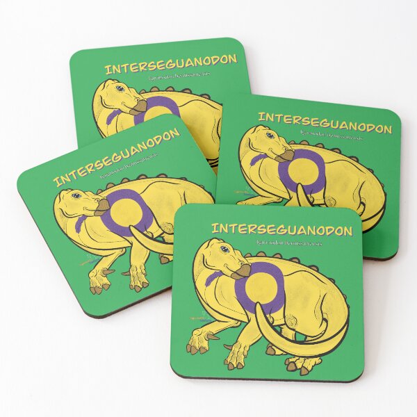 Item preview, Interseguanodon Text -  Intersex Pride designed and sold by tygerwolfe.