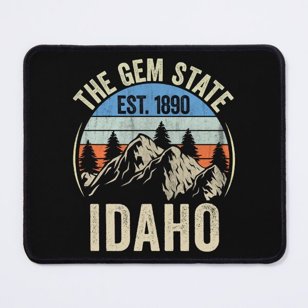 Item preview, Idaho The Gem State Est:-1890 Mountains Vintage Sunset T-Shirt designed and sold by KGN  CREATIVITY.