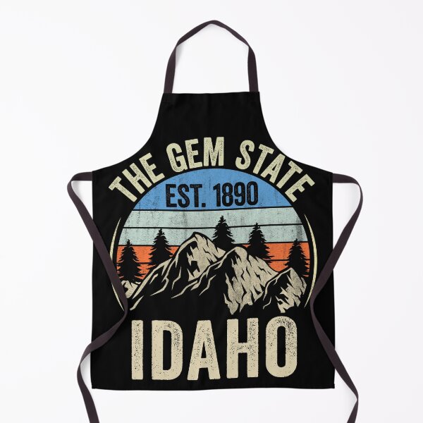 Item preview, Idaho The Gem State Est:-1890 Mountains Vintage Sunset T-Shirt designed and sold by KGN CREATIVITY.