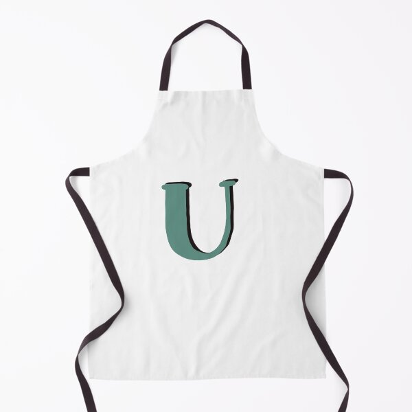 Item preview, Letter U green initial monogram alphabet U capital U designed and sold by Antique-Gifts.