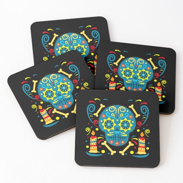 Item preview, Canaveral sugar skull Art Illustration designed and sold by Shuvra Gain.
