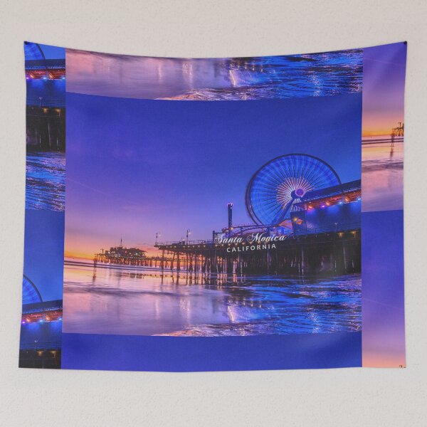 Item preview, Santa Monica, California - Beautiful Pier designed and sold by leemcnut.