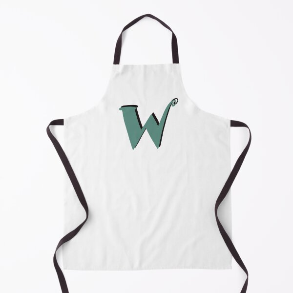 Item preview, Letter W green initial monogram alphabet W capital W designed and sold by Antique-Gifts.