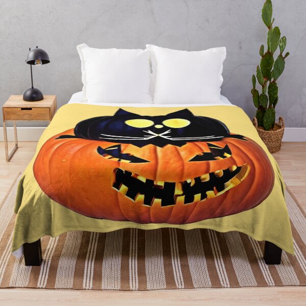Item preview, Black Cat Pumpkins & Halloween designed and sold by sermskr.