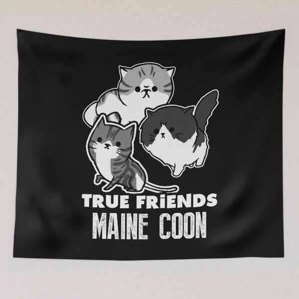 Item preview, Maine Coon True Friends designed and sold by UnknownArtistt.