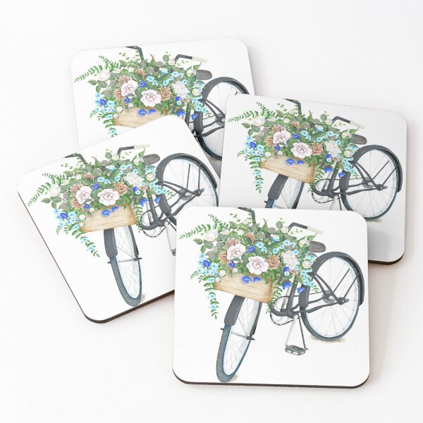Item preview, Black Bicycle and Basket designed and sold by Taz-Clothing.