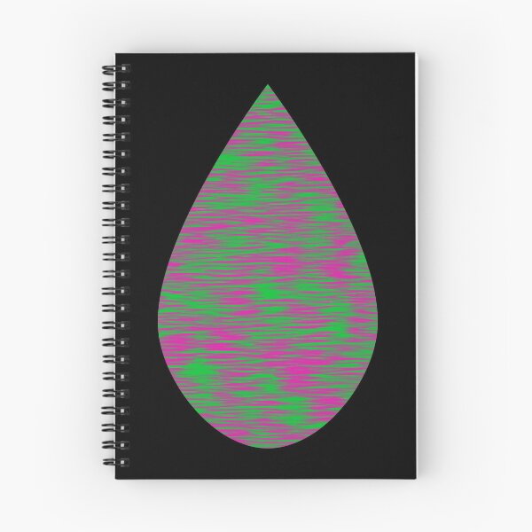 Item preview, Green & Pink Water Pattern designed and sold by rainestore.