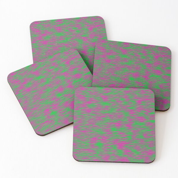 Item preview, Green & Pink Water Pattern designed and sold by rainestore.