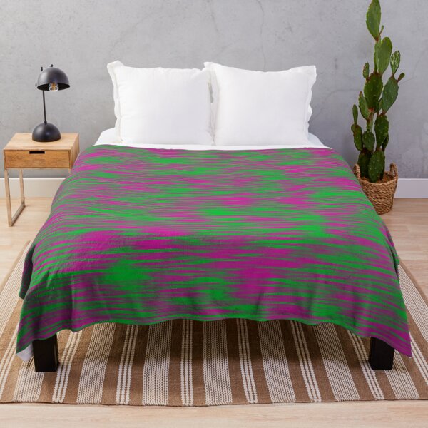 Item preview, Green & Pink Water Pattern designed and sold by rainestore.