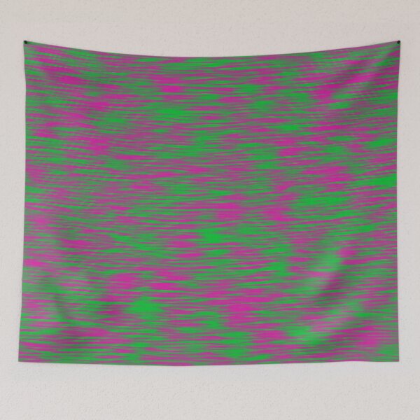 Item preview, Green & Pink Water Pattern designed and sold by rainestore.
