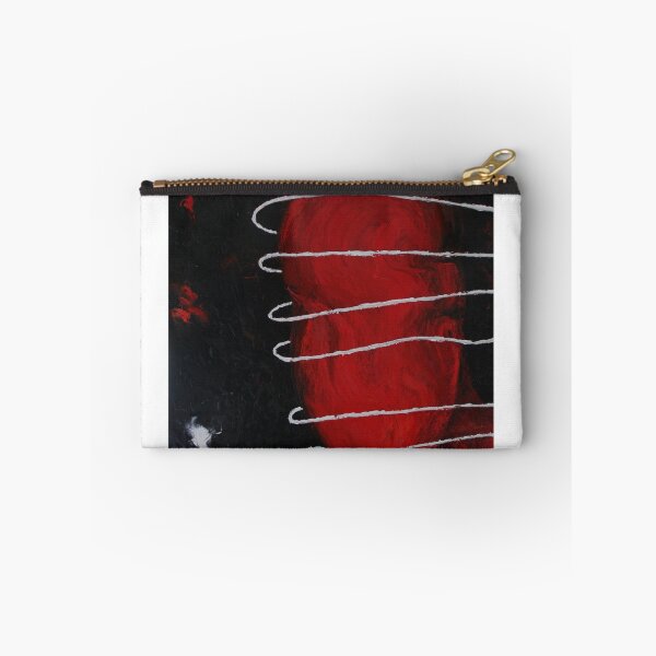 Item preview, Human struggle red abstract expressionism designed and sold by Sukhpal Grewal Ethnic Art.