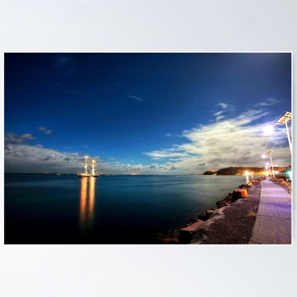 Item preview, Nelson Bay by Moonlight designed and sold by Centralian Images.