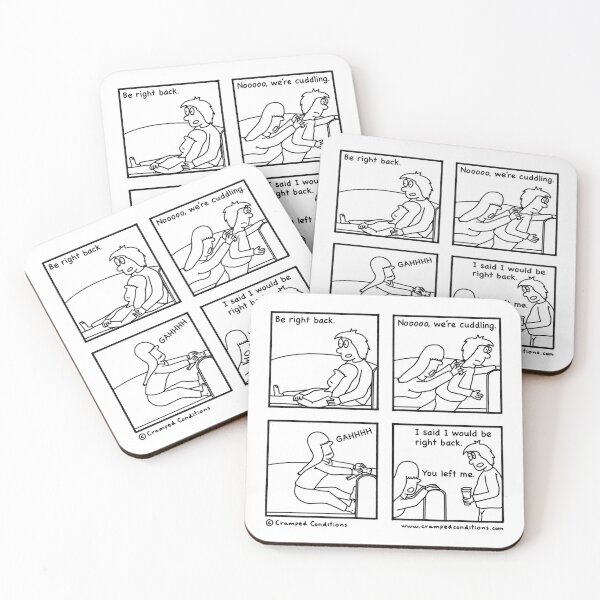 Item preview, I’ll be right back designed and sold by Cramped Conditions.