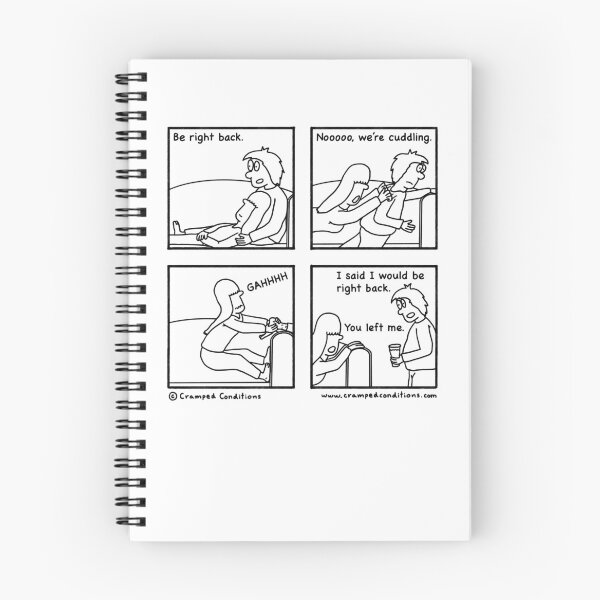 Item preview, I’ll be right back designed and sold by Cramped Conditions.