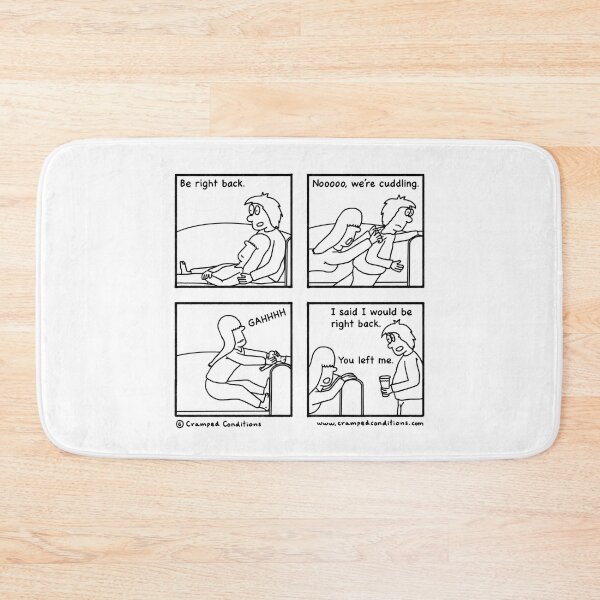 Item preview, I’ll be right back designed and sold by Cramped Conditions.