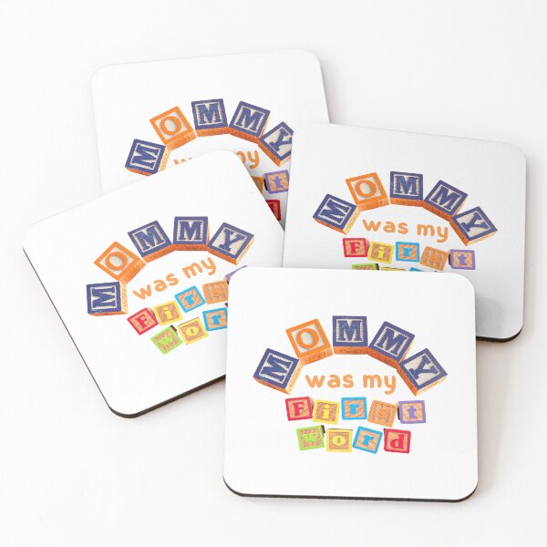 Item preview, Mommy and Me Mommy Was My First Word Loving Daughter Baby design designed and sold by tranquilbeach.