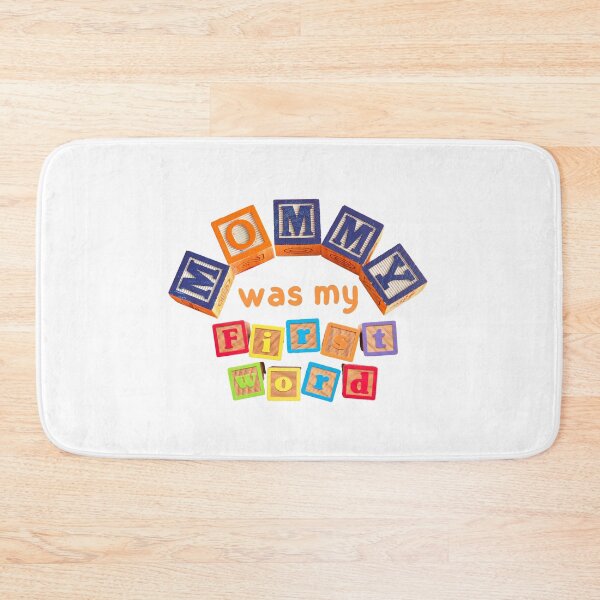 Item preview, Mommy and Me Mommy Was My First Word Loving Daughter Baby design designed and sold by tranquilbeach.