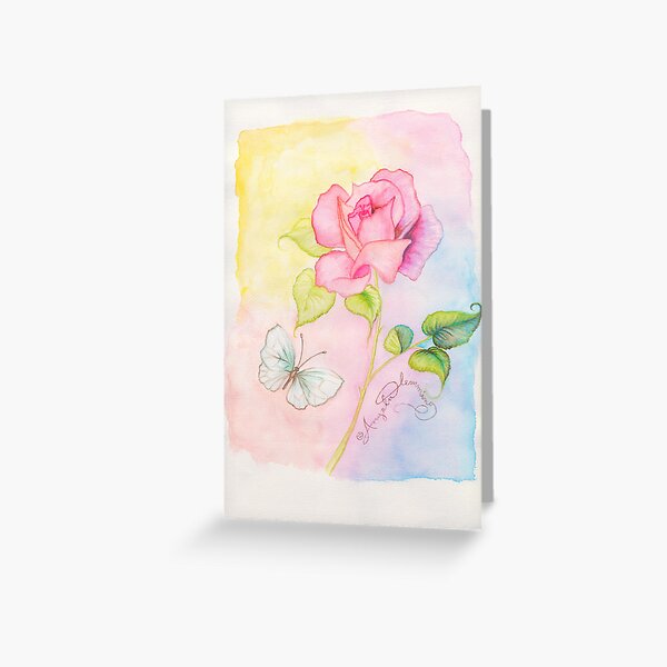 The Delicate Rose Greeting Card