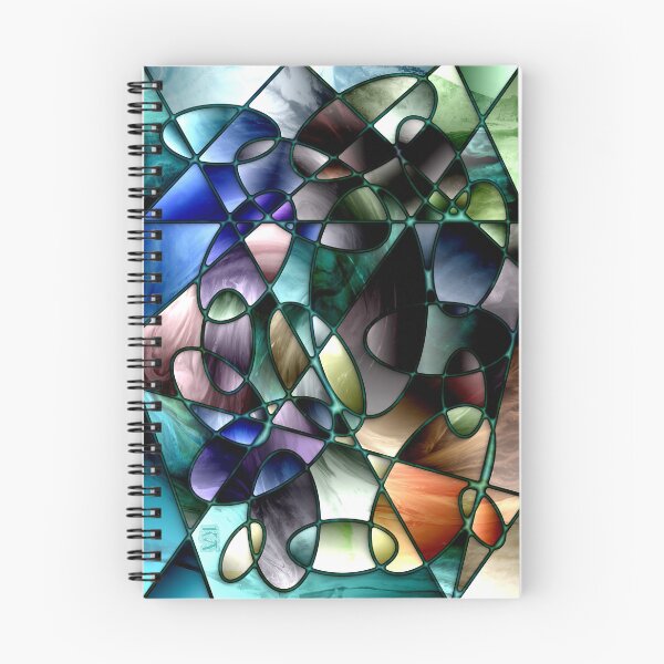 Item preview, Stained Glass Window Abstract Beautiful designed and sold by Fluid Visions.