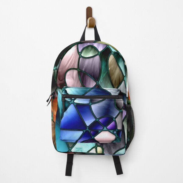 Item preview, Stained Glass Window Abstract Beautiful designed and sold by Fluid Visions.