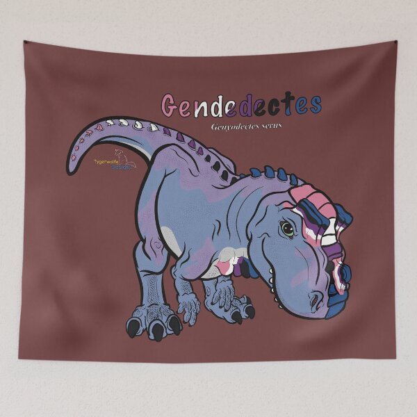 Item preview, Gendodectes/Genyodectes Text - Genderfluid Pride designed and sold by tygerwolfe.