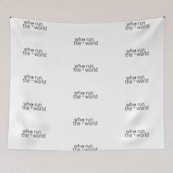 Item preview, Who Run the World (with earth) designed and sold by kateweav.