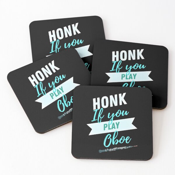 Item preview, Great Gift for an Oboist - Honk if You Play Oboe - Funny Oboe  - Funny Gift for Musician designed and sold by Ric1926.