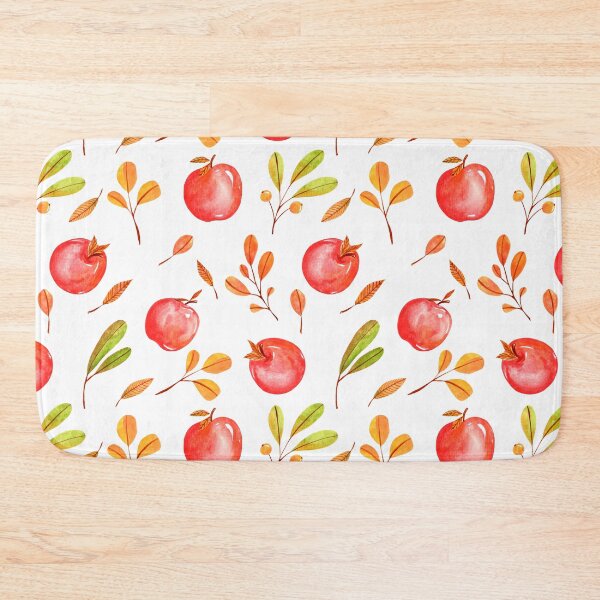 Item preview, Watercolor Apple pattern designed and sold by pinkyfish1010.