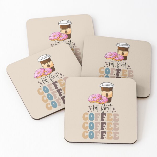 Item preview, But First Coffee designed and sold by RockBeeDesigns.