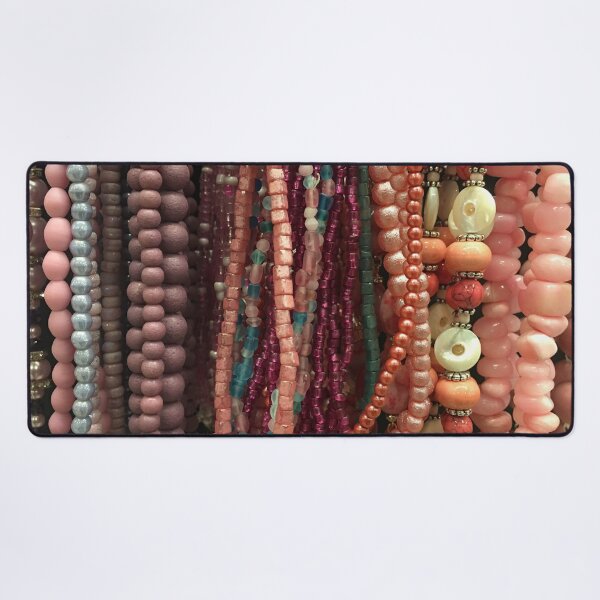Item preview, Beads strings in pink peach mixed colors by Iritof designed and sold by iritof.
