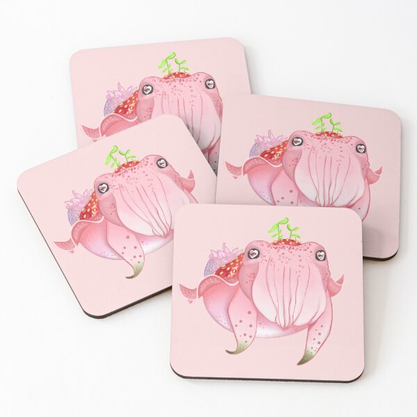 Item preview, strawberry cuttlefish with sprouts designed and sold by dc01art.