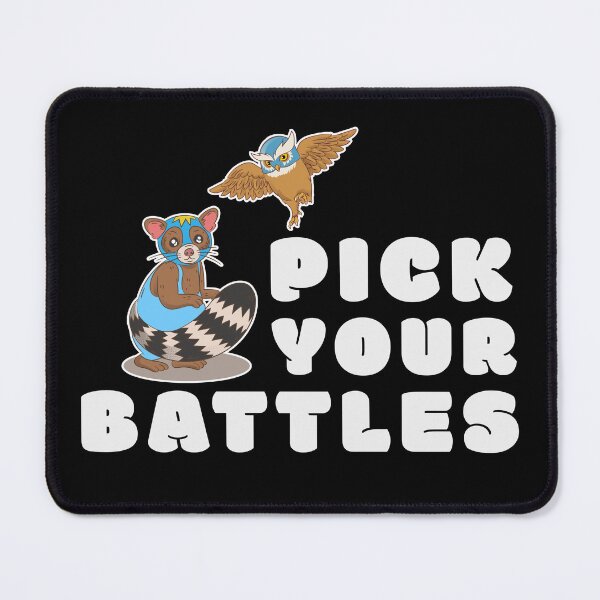 Item preview, Pick Your Battles Wrestling Animals designed and sold by duke818.