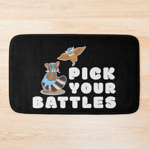 Item preview, Pick Your Battles Wrestling Animals designed and sold by duke818.