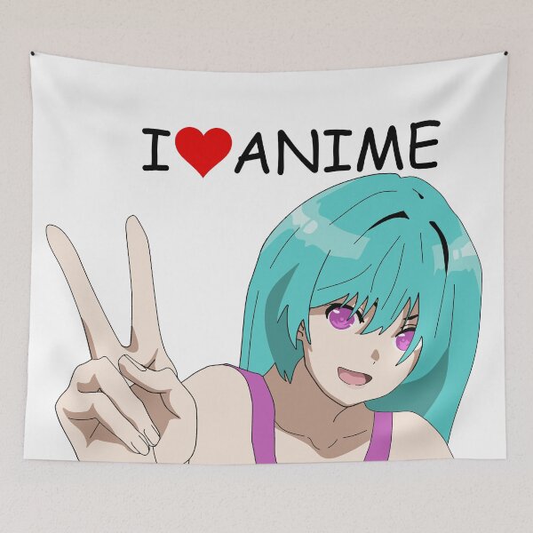 Item preview, I love anime victory girl designed and sold by brendanre.