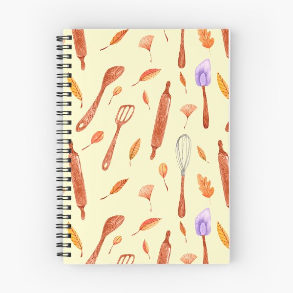 Item preview, Rolling pins and kitchen utensils seamless pattern designed and sold by pinkyfish1010.