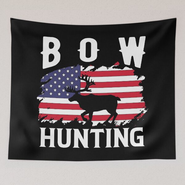 Item preview, USA Bow Hunting Flag designed and sold by Falcon  X.