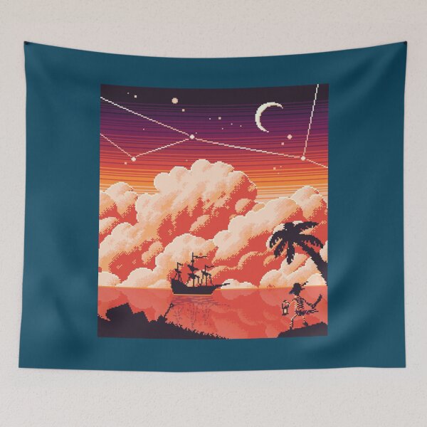 Item preview, pirate island   designed and sold by JezebeHarris.