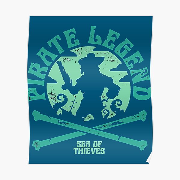 Pirate legend logo   Poster