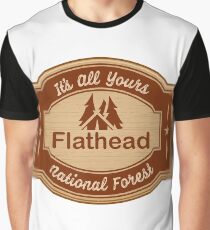 Deerlodge National Forest Graphic T-Shirt