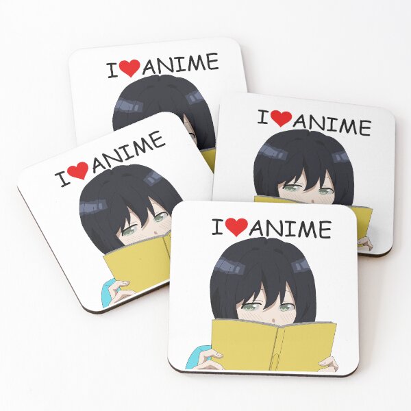 Item preview, love anime book girl designed and sold by brendanre.