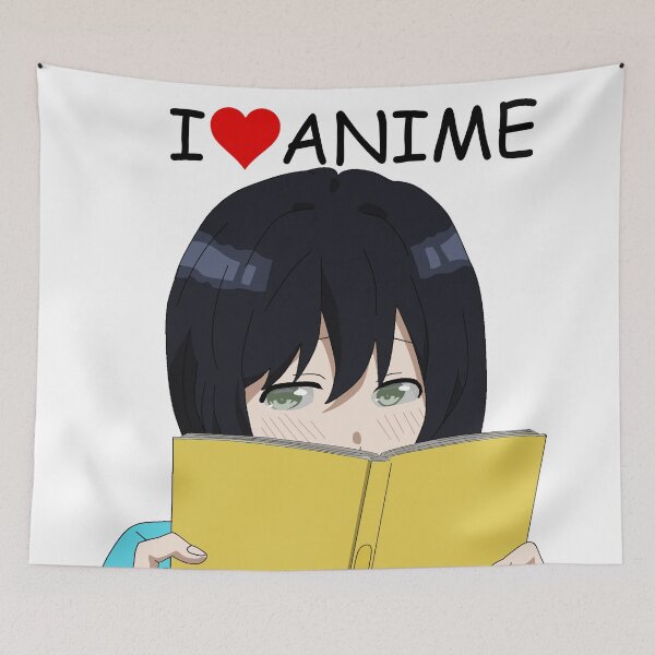 Item preview, love anime book girl designed and sold by brendanre.