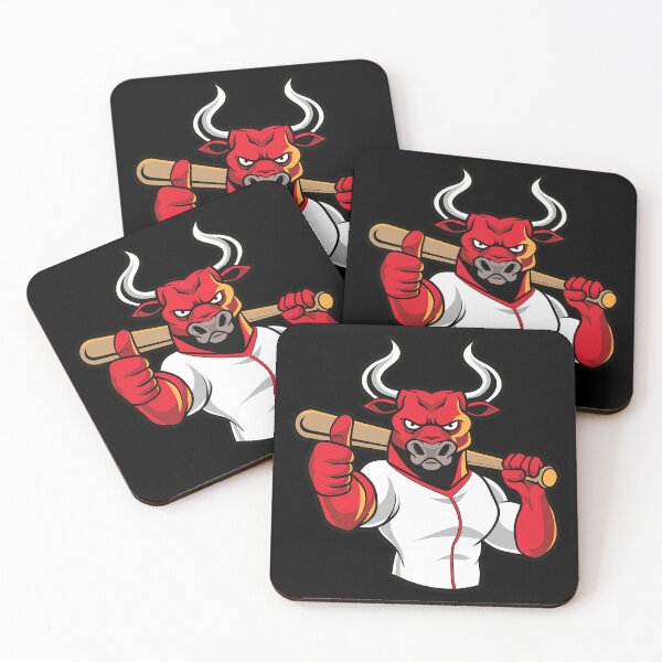 Item preview, Cool Baseball Angry Bull Design designed and sold by zoripet Store.