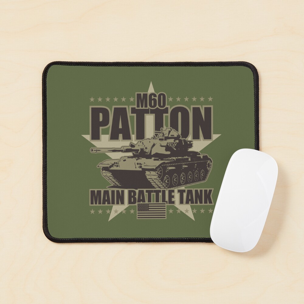 Chrysler M60 Patton Main Battle Tank Art Map/Flag Print 5 