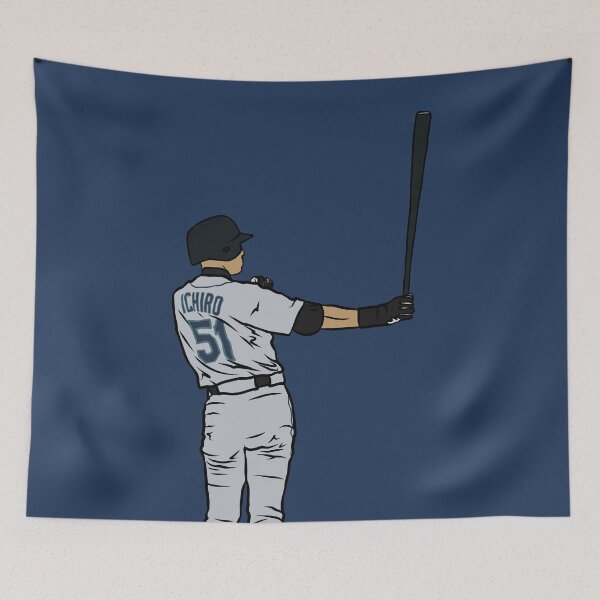 Item preview, Ichiro Batting Ritual designed and sold by RatTrapTees.