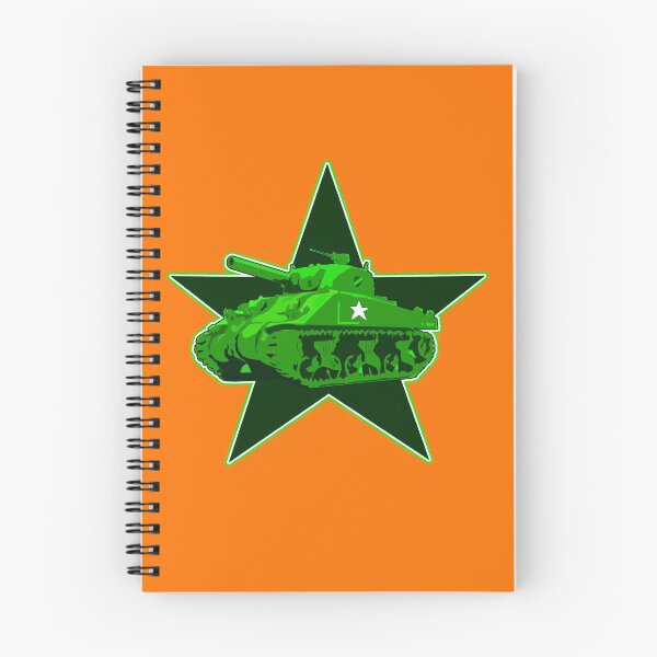 Item preview, Sherman Tank and Army Green Star designed and sold by Salt & Keep.