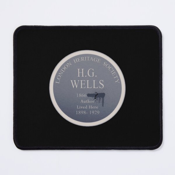 Item preview, HG Wells Lived Here designed and sold by JuliedErickson.