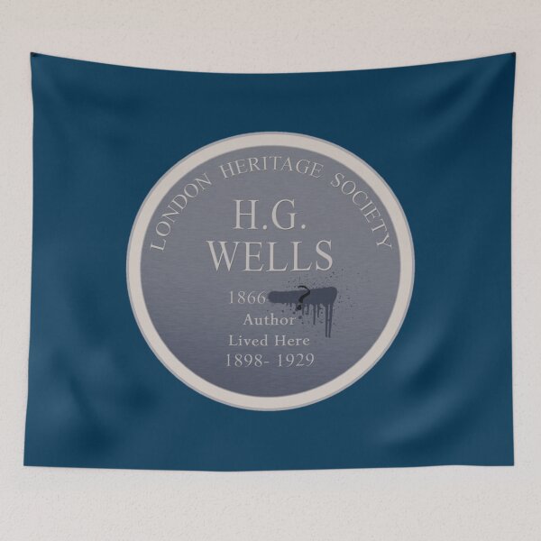Item preview, HG Wells Lived Here   designed and sold by JuliedErickson.